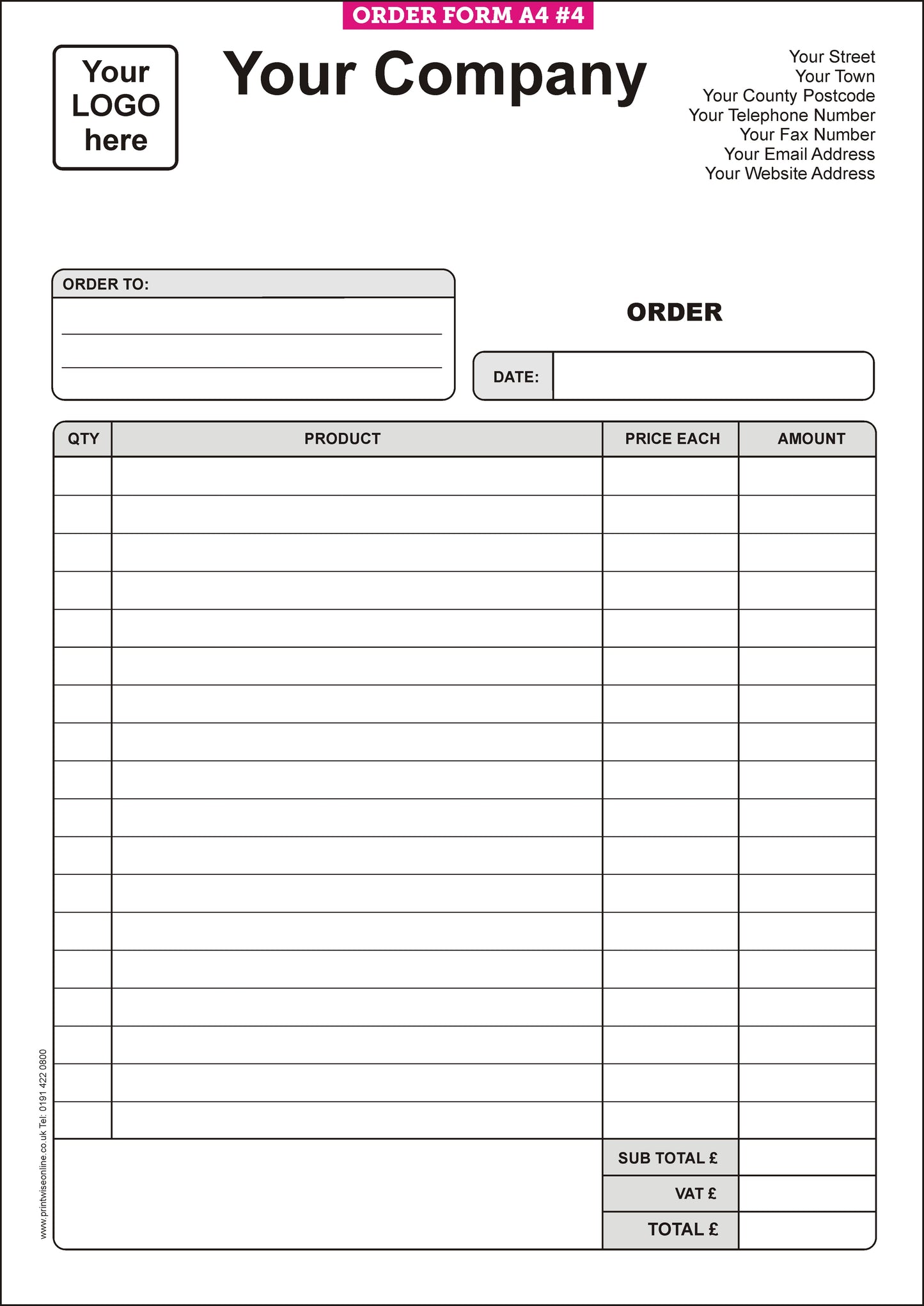 Artwork Templates