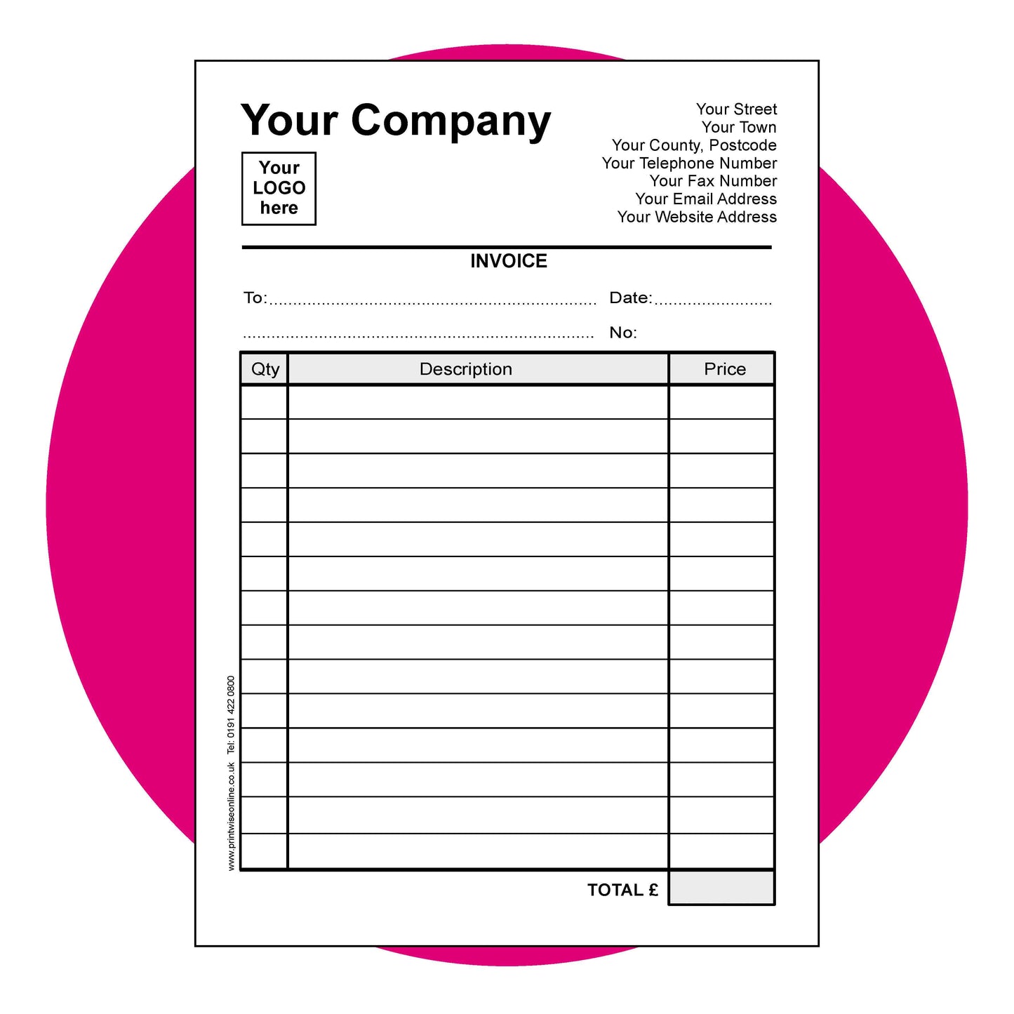 Standard Invoice Sets