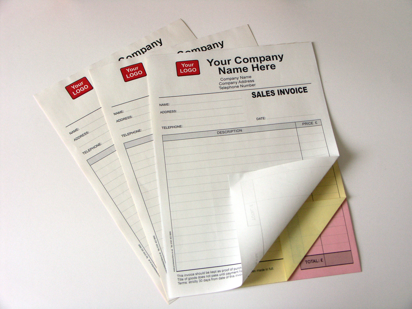 Triplicate Sets - Single Sided