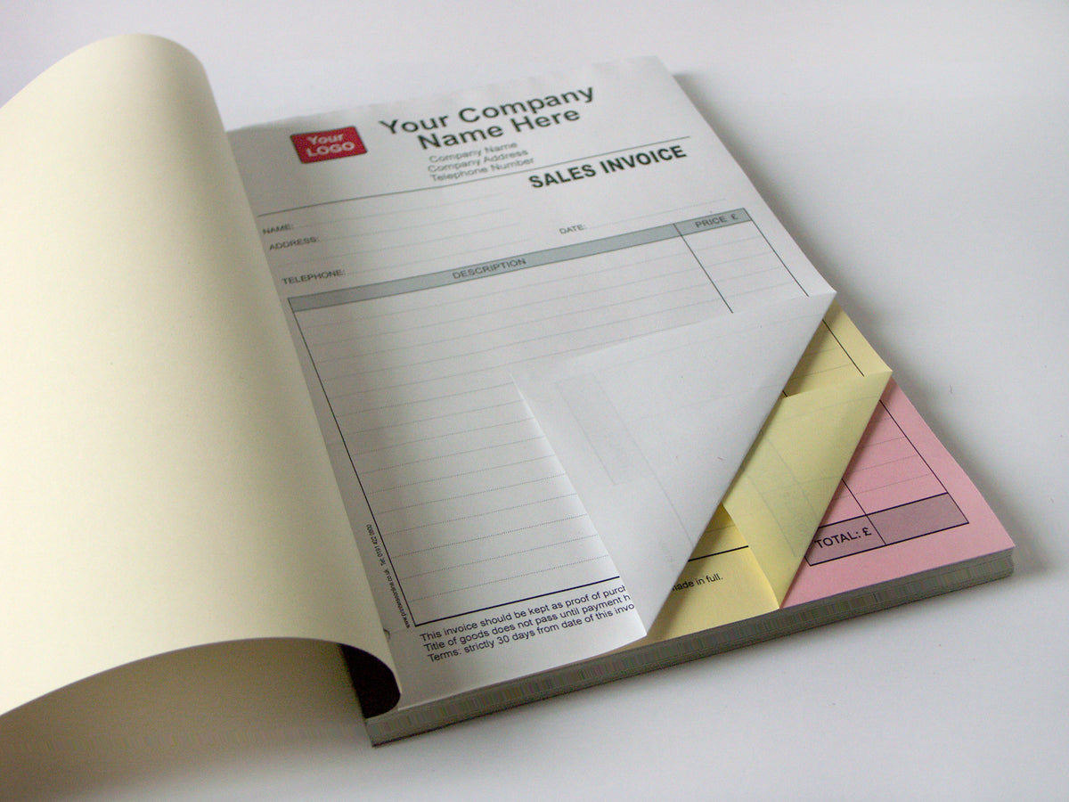 Labeling Triplicates Triplicate Books - Single Sided – Printwise Limited